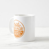 Mug Garage de papa drôle (Devant gauche)