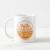 Mug Garage de papa drôle (Gauche)