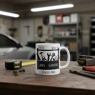 Mug Garage personnalisé