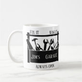 Mug Garage personnalisé (Gauche)
