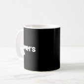 Mug Garamons Marié Squat Hommes Célibataire Fourniture (Devant gauche)