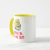 Mug Garbage In . . . Garbage Out! Birthday Picture (Devant gauche)