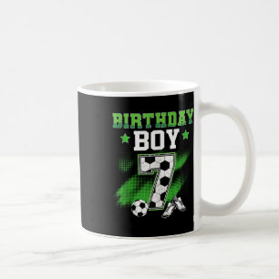 Mug Garçon 7 ans Anniversaire Football 7 Ans Sport Gar