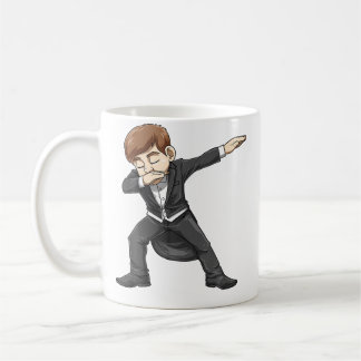Mug Garçon au piano faisant dab Piano Elève pour un pi
