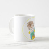 Mug Garçon Avec Daffodiles (Devant gauche)