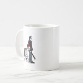 Mug garçon avec guitare effiloche (Devant gauche)