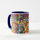 Mug Garçon avec le crabe (Devant gauche)