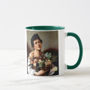 Mug Garçon avec un panier de fruit, Caravaggio