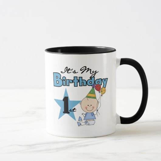 Mug Garçon C'est mes t-shirts et cadeaux d'anniversair (Droite)