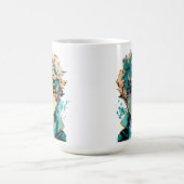 Mug Garçon d'anime : Cheveux dorés, Yeux roses et doré (Centre)