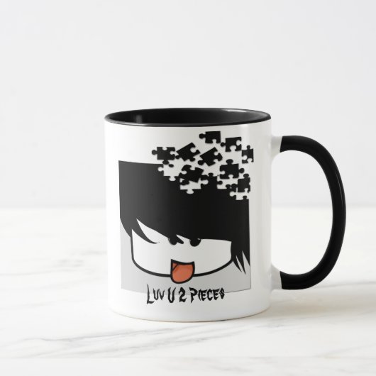 Mug Garçon d'anime ultra mignon (Droite)