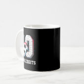Mug Garçon de 10 ans 10 Double chiffres Anniversaire F (Devant gauche)