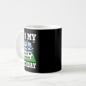 Mug Garçon de 4 ans C'est mon 4ème anniversaire Thème (Devant gauche)