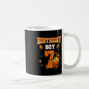 Mug Garçon de 7 ans anniversaire squelette 7e annivers