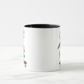 Mug Garçon de bâton sur le scooter (Centre)