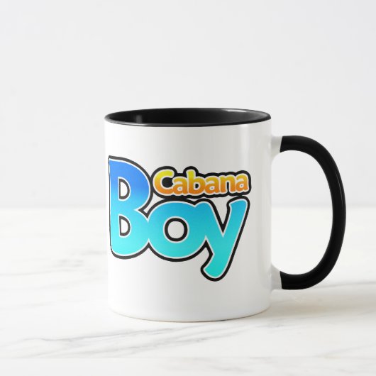 Mug Garçon de cabane (Droite)