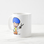 Mug Garçon de coiffeur (Devant gauche)