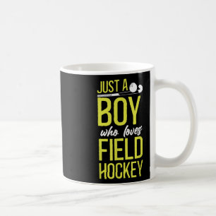 Mug Garçon de hockey sur gazon Juste un garçon qui aim