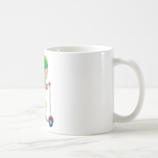 Mug Garçon de scooter (Droite)
