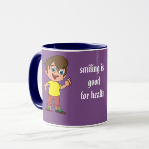 Mug garçon de sourire
