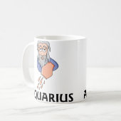 Mug Garçon d'eau Aquarius homme versant de l'eau (Devant gauche)