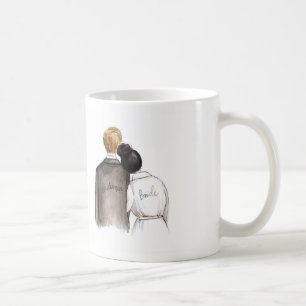 Mug Garçon d'honneur ? Homme noir de blonde de jeune