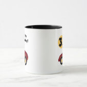 Mug Garçon en voiture rouge 3e anniversaire T-shirts e (Centre)