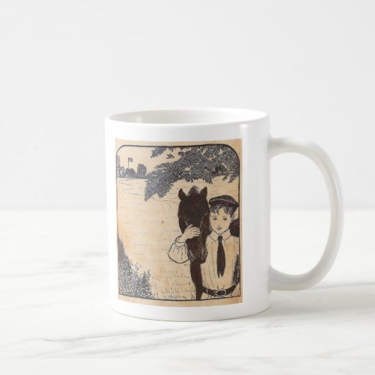 Mug Garçon et cheval (Droite)