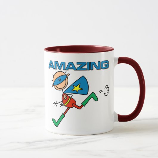 Mug Garçon Héros Incroyable (Droite)