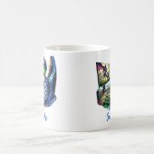 Mug Garçon jouant à des jeux vidéo avec des écouteurs (Centre)