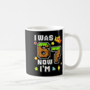 Mug Garçon joueur pixel anniversaire avait 6 7 ans ann
