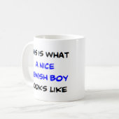 Mug garçon juif, gentil (Devant gauche)