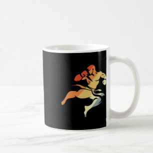 Mug Garçon kickboxing croquis années 90 arts martiaux