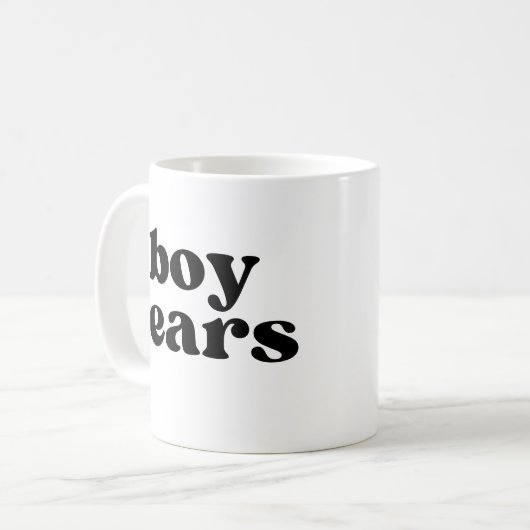 Mug Garçon Larmes (Devant gauche)