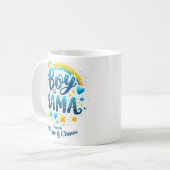 Mug Garçon Mama Funny Modern Blue Cadeau Pour Maman De (Devant gauche)