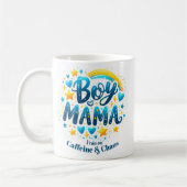 Mug Garçon Mama Funny Modern Blue Cadeau Pour Maman De (Gauche)