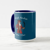 Mug Garçon nautique pirate (Devant gauche)