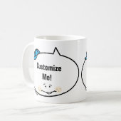Mug Garçon personnalisable d'iamQuotes (Devant gauche)