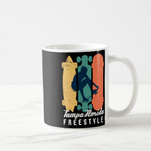 Mug Garçon Skateur Tampa Floride Vintage Rétro Rue Ska