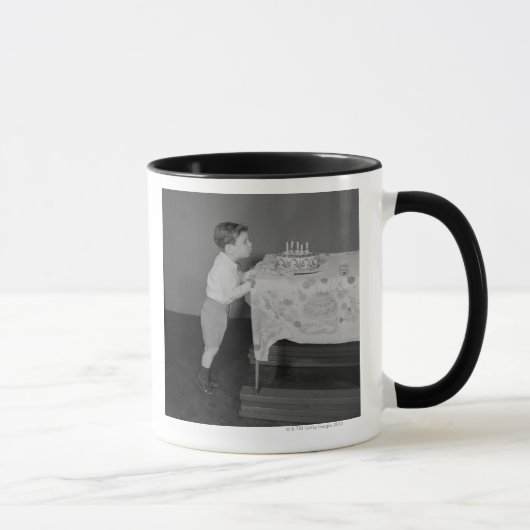 Mug Garçon soufflant des bougies (Droite)