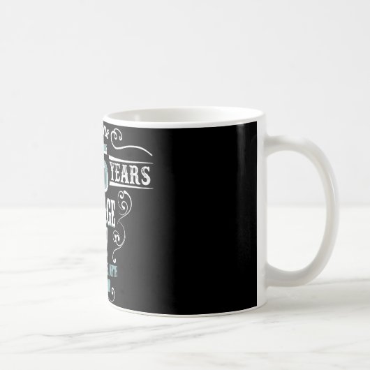 Mug Garçon vintage âgé 55 ans (Droite)
