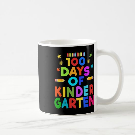 Mug Garçons 100 Jours De Maternelle Célébration Enfant (Droite)