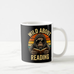 Mug Garçons animal drôle sauvage sur la lecture de liv
