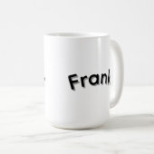 Mug Garçons appelés Frank, (Devant droit)