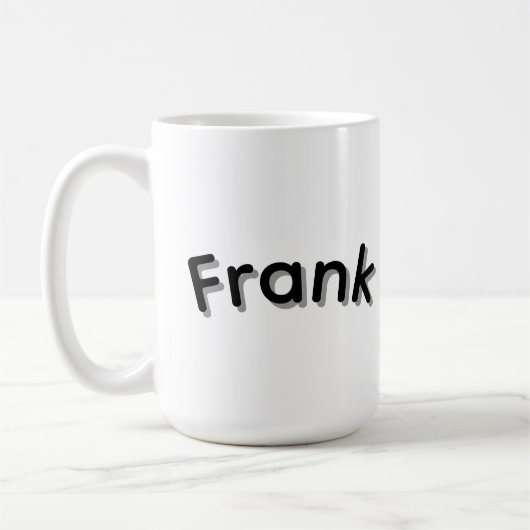 Mug Garçons appelés Frank, (Gauche)