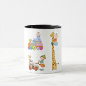 Mug Garçons avec pépinière train Giraffe et Wagon (Centre)