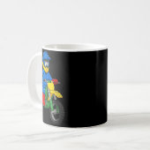 Mug Garçons constructeurs de moto drôles Jouets de con (Devant gauche)