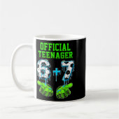 Mug Garçons de 6+7 ans Adolescent 13e anniversaire Drô (Gauche)