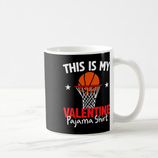 Mug Garçons de la Saint-Valentin Sketll Ceci est mon p (Droite)