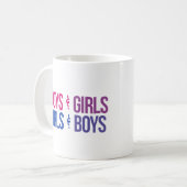 Mug Garçons et Filles Filles et Garçons (Devant gauche)